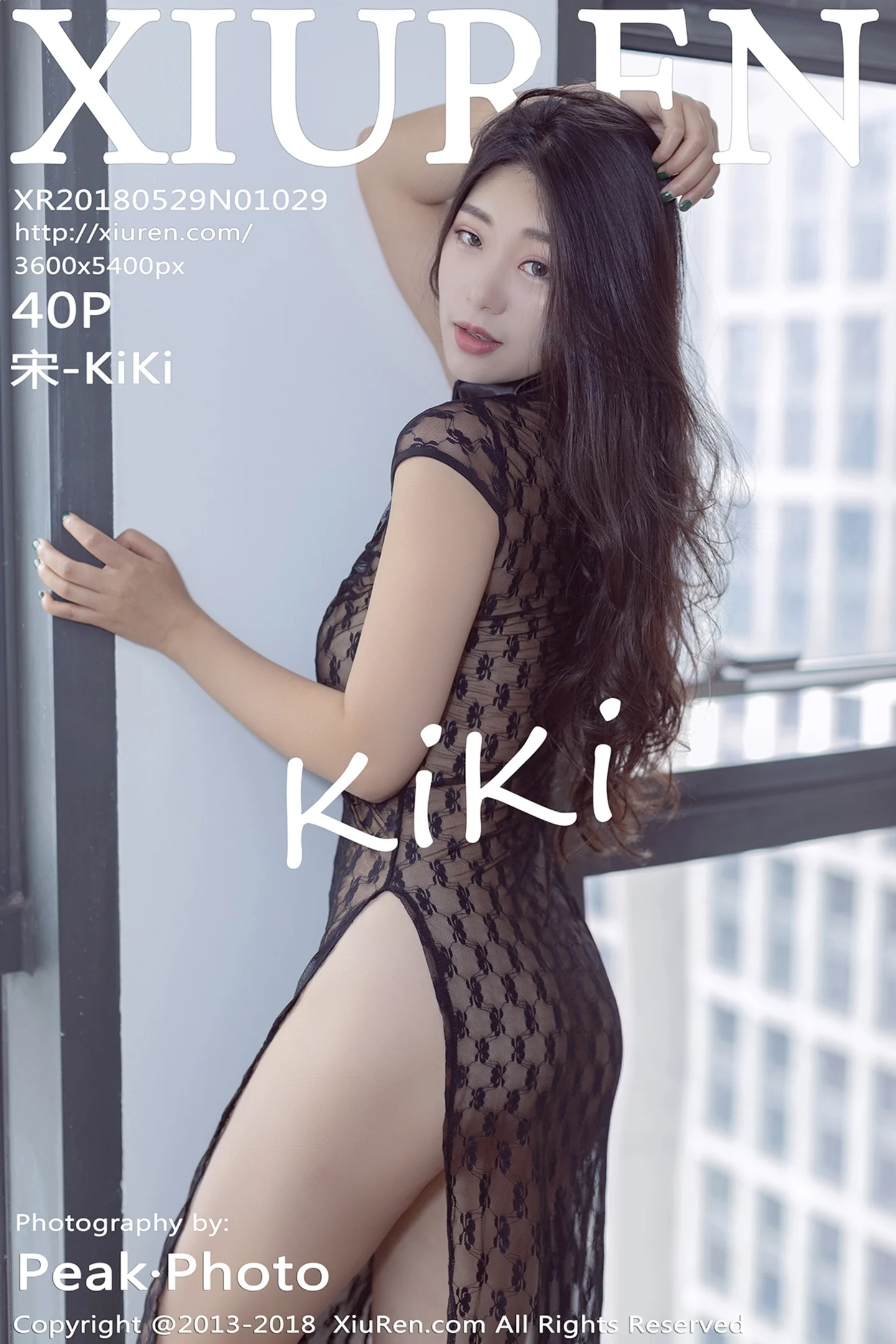 [XiuRen秀人网]No.1029_嫩模宋-KiKi黑色真空透视旗袍+复古肚兜爆乳诱惑写真40P-秀人网 - XiuRen.Pro